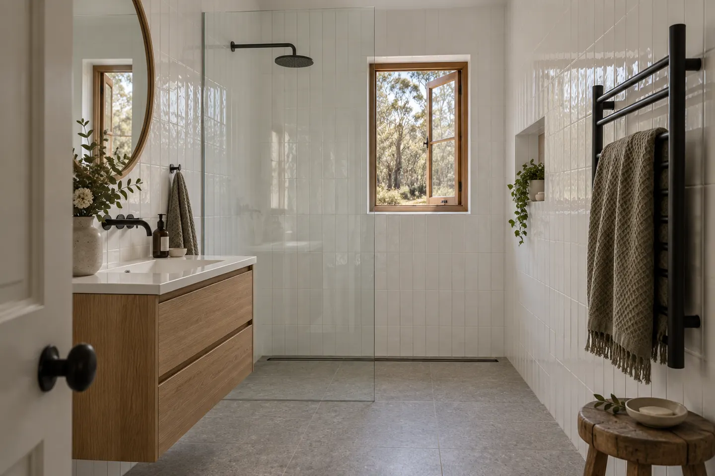 Completed bathroom renovation, Bowral & the Southern Highlands